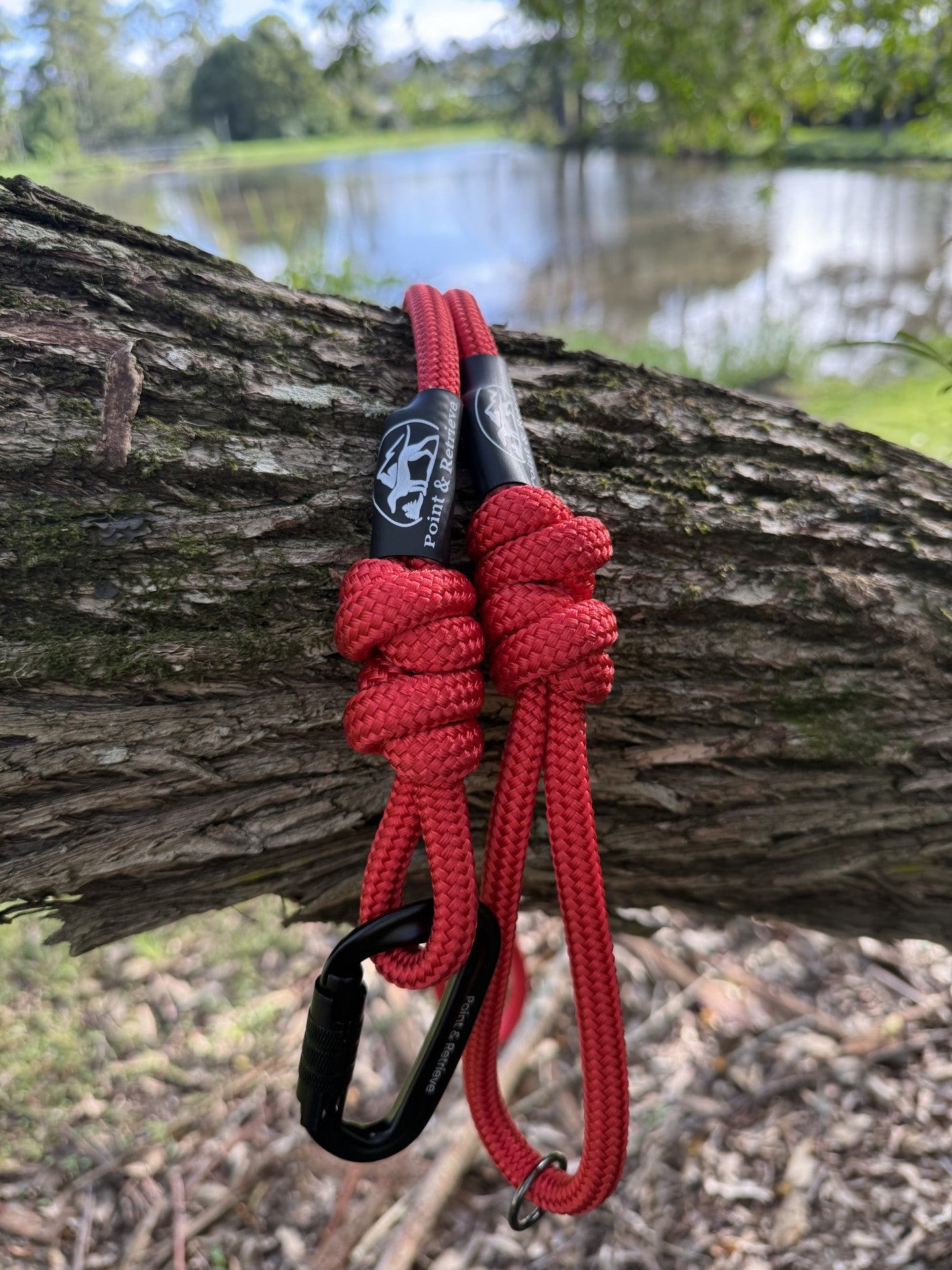 RidgeLine Rope Lead Firetrail Red