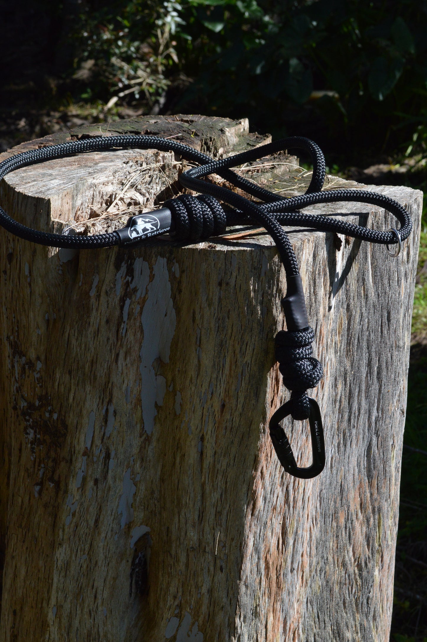 RidgeLine Rope Lead Black Shadow