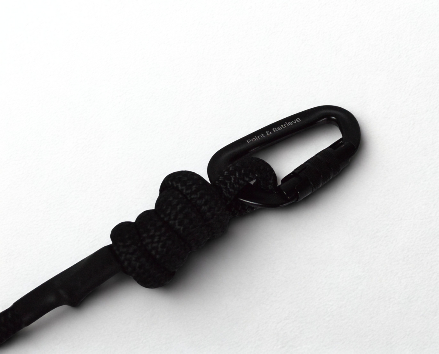 RidgeLine Rope Lead Black Shadow