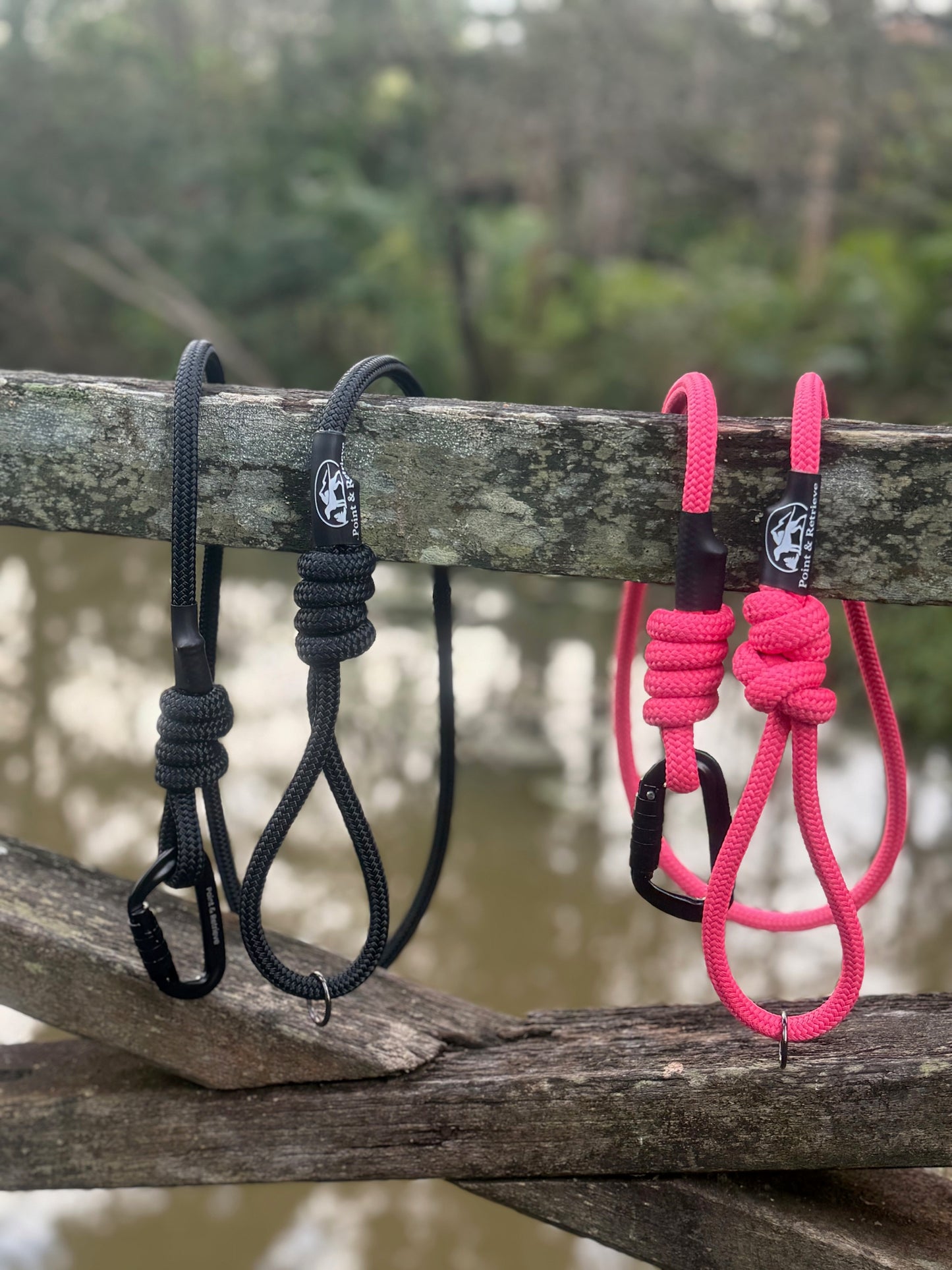 RidgeLine Rope Lead Pink Rose